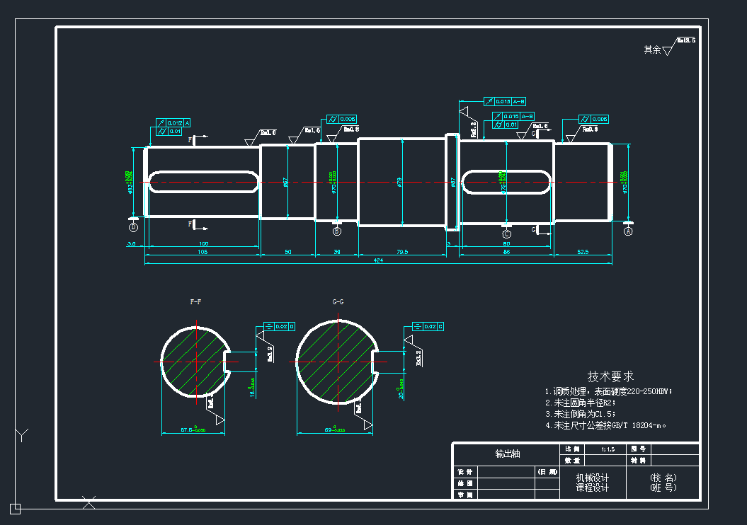 ��ʽݔ�͙Cݔ���S���cad�D�Cе�O(sh��)��cad�D(A31��1.5)