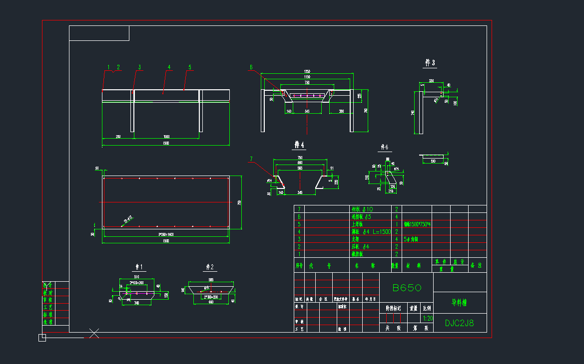 B650Ƥ���C��(d��o)�ϲ����a(ch��n)cad�D���Cе�O(sh��)��cad�D��