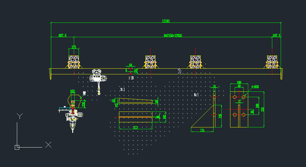 늄Ӻ��J���bʩ��cad�D��
