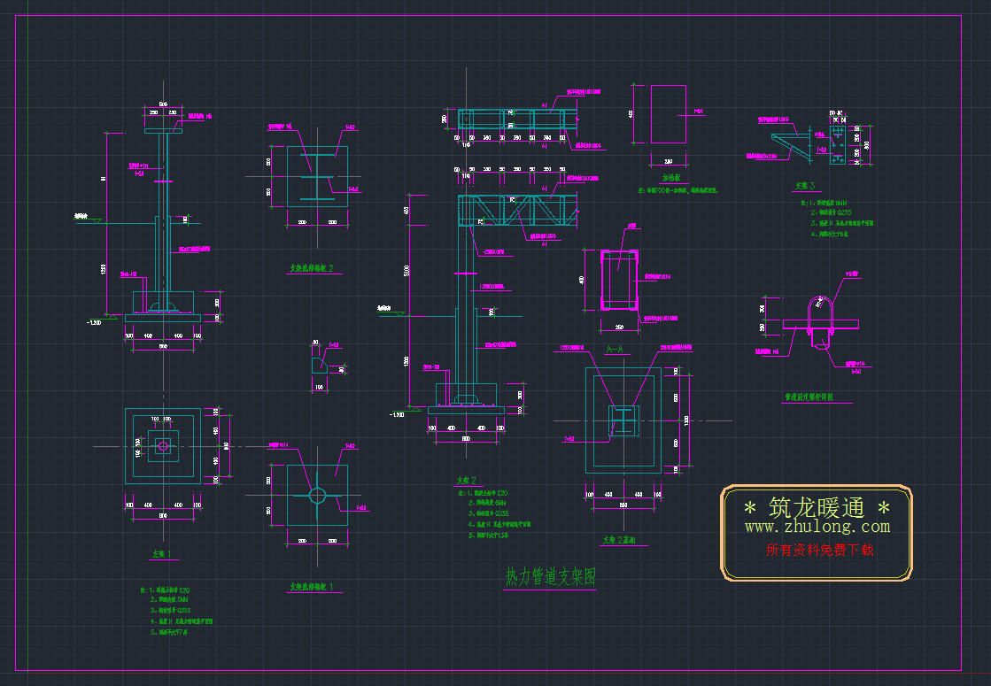 �����ܵ�֧�ܴ��cad�D��dwg�D��