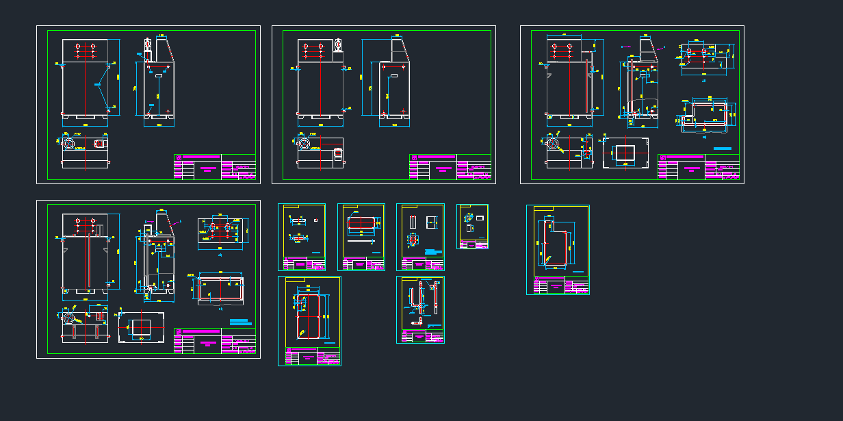 ��������Ͷ����ȫ��cad�D��dwg�D��