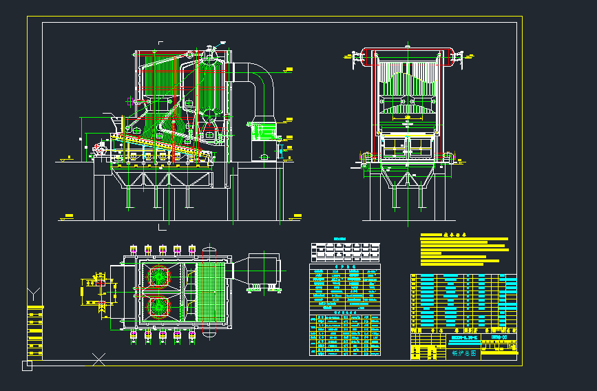 SHW�����p�Ͳ�M��ʽȼú����偠tcad�D��AutoCAD�O(sh��)Ӌ(j��)cad��ʽ