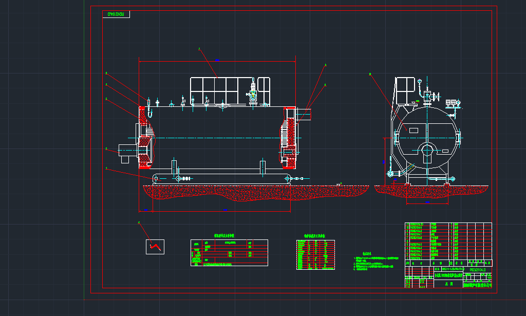 20��ȼ���ˮ偠tCAD�D��dwg�D��