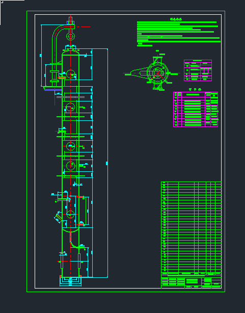 �����Ҵ�-ˮ��ʽ���s�����Y������CAD��cad�D��dwg�D��