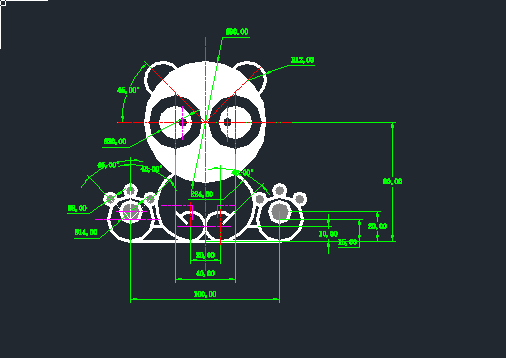 ��؈��ͨ����cad�D�����гߴ磩dwg�D��